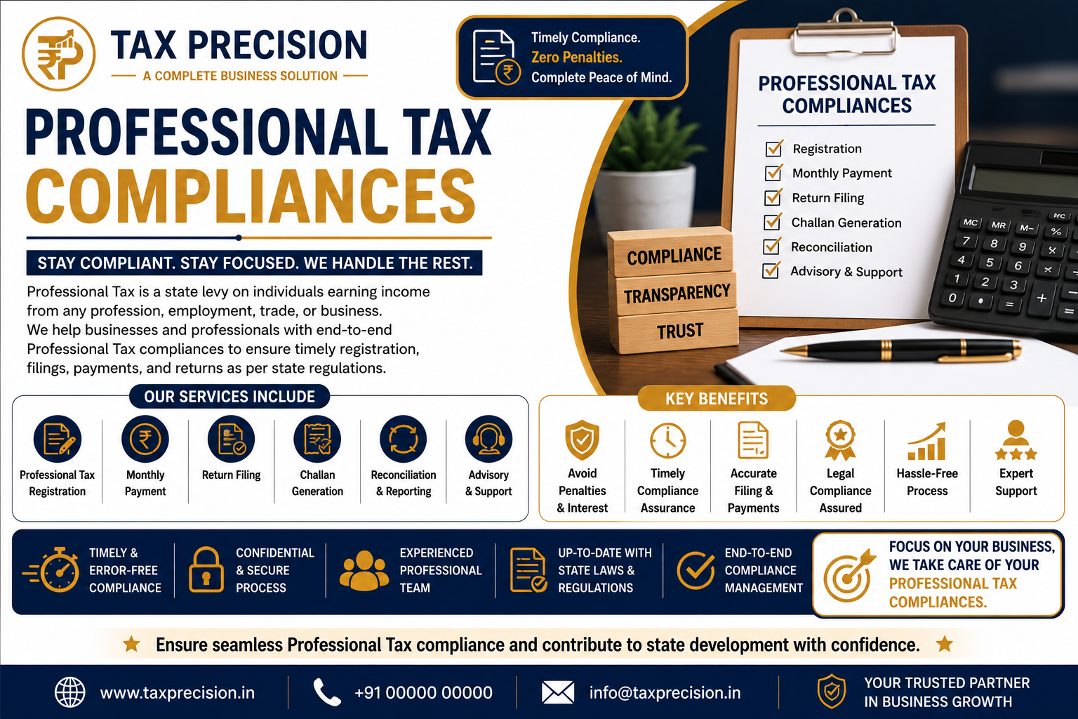 Professional Tax Compliances