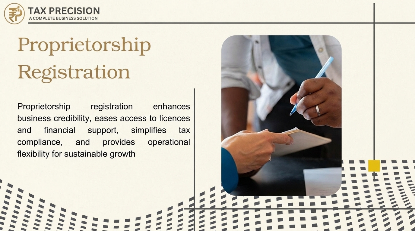 Proprietorship Registration