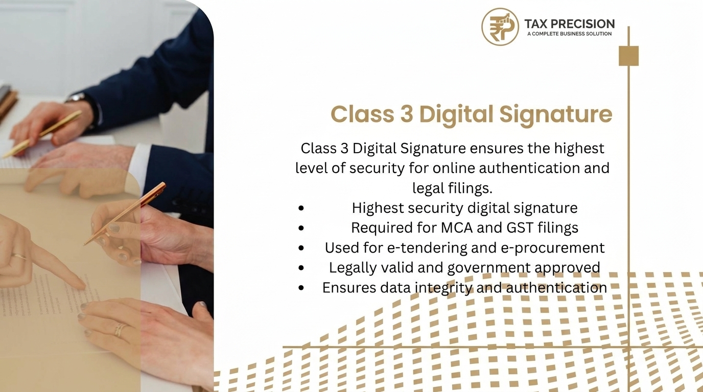 Class 3 Digital Signature